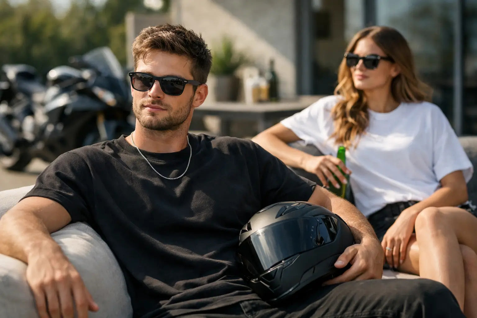 Relaxed Fit Biker Shirts for Life Off the Bike