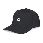 Rider Snapback Cap - Minimal Monogram Biker Hat - Luma