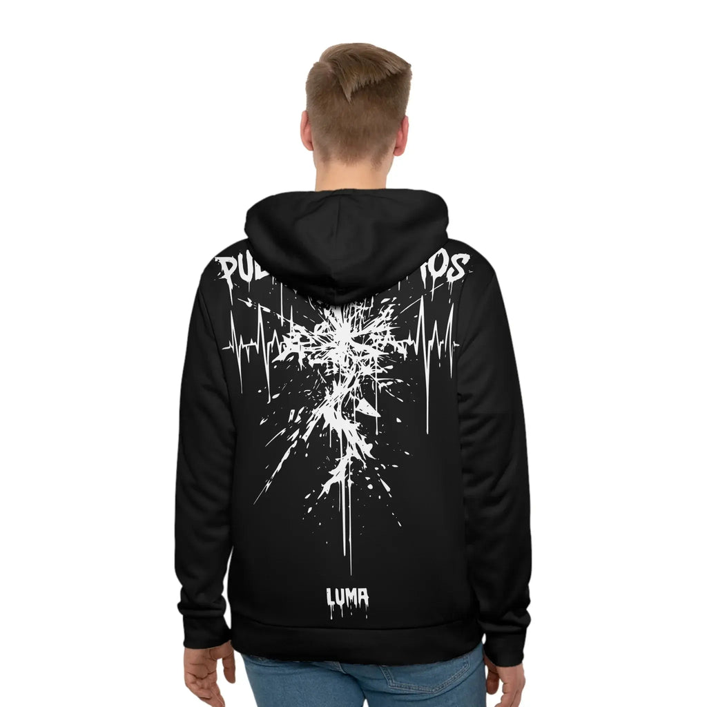 Pulse of Chaos Hoodie - Bold Graphic Streetwear | LUMA - Luma