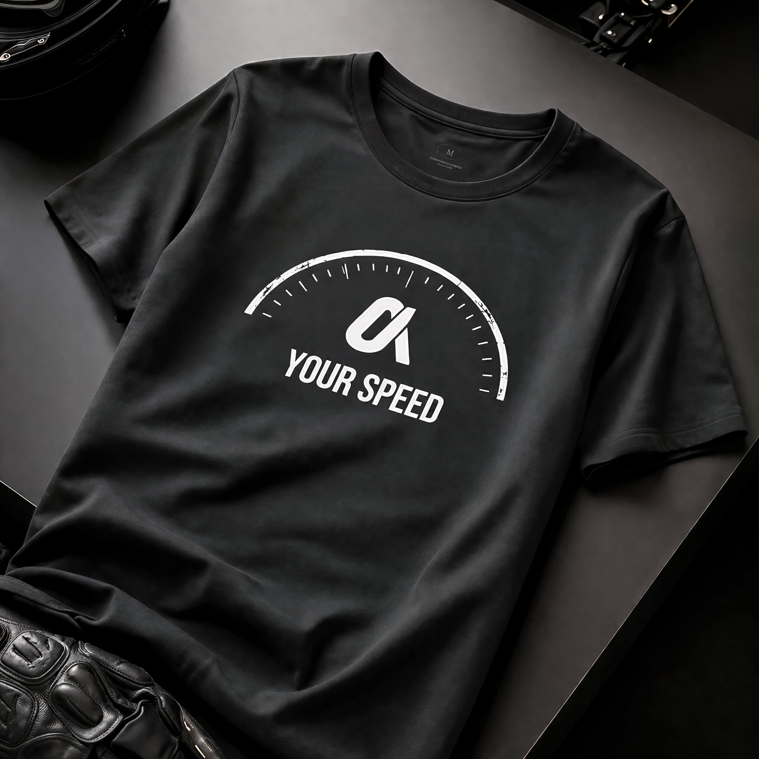 Minimal Graphic T-Shirt – Speed Dial Streetwear Tee | LUMA - Luma