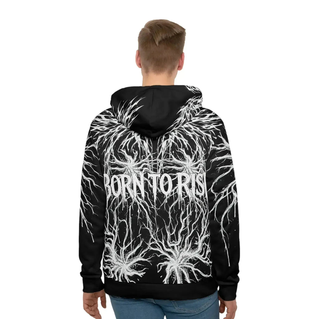 Born to Rise Hoodie - Premium Graphic Streetwear | LUMA - Luma