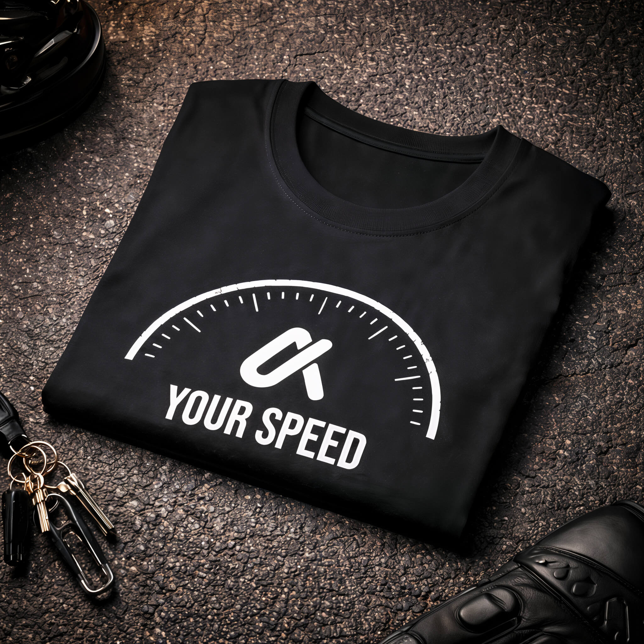Minimal Graphic T-Shirt – Speed Dial Streetwear Tee | LUMA - Luma