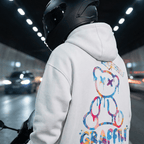 Graffiti Bear Hoodie - Luma