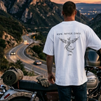 Vintage-Inspired Phoenix Graphic T-Shirt - Relaxed Fit, Heavy Cotton