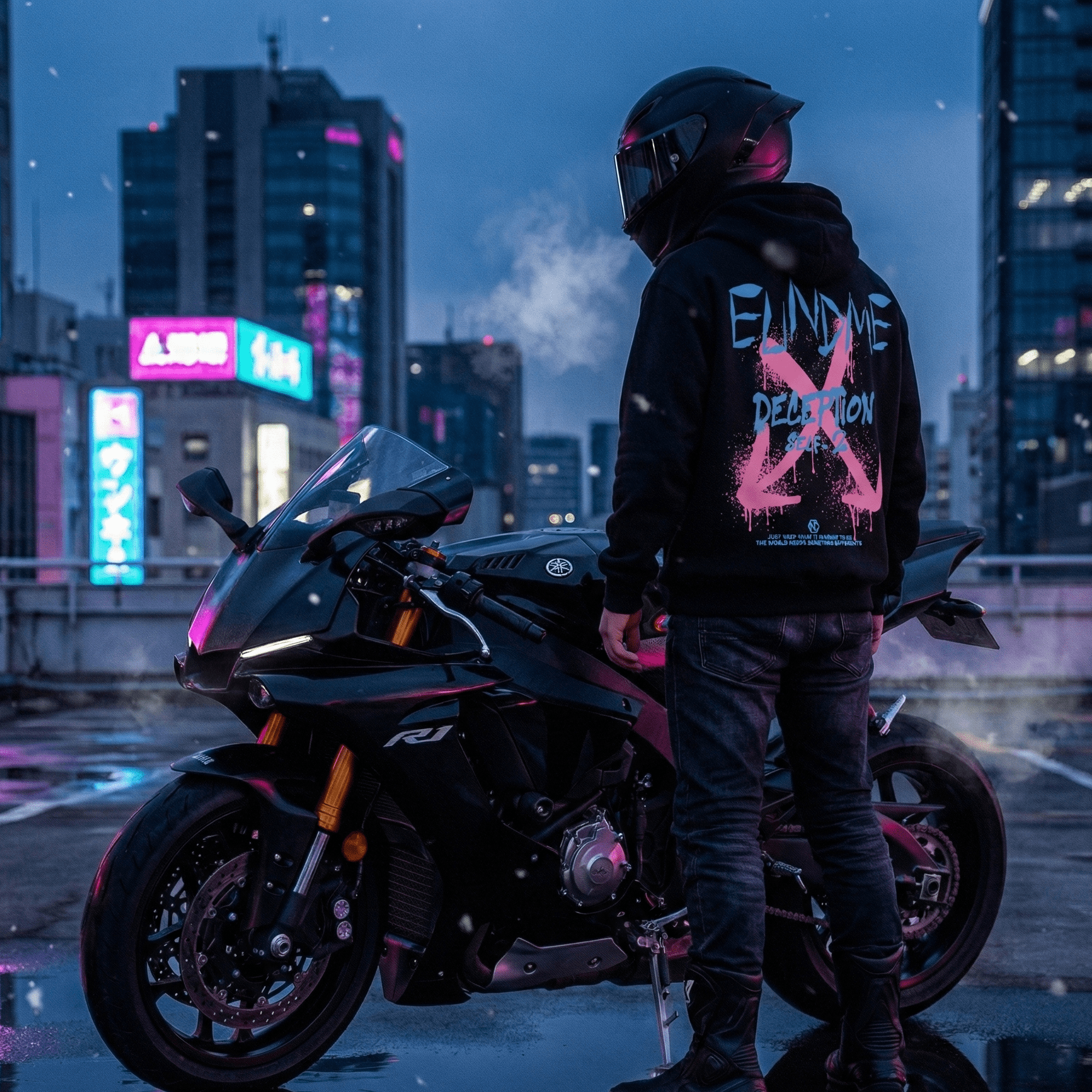 Street Art Hoodie - Luma