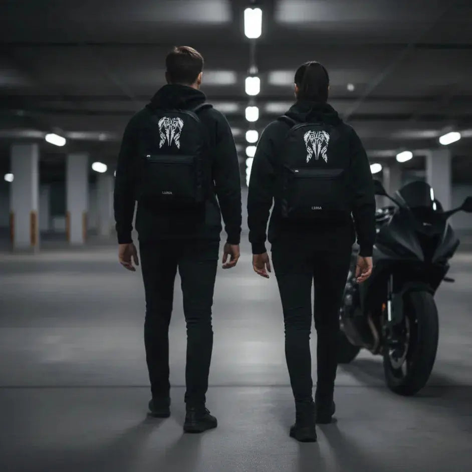 Tribal Ram Backpack - Gothic Graphic Daypack | LUMA - Luma