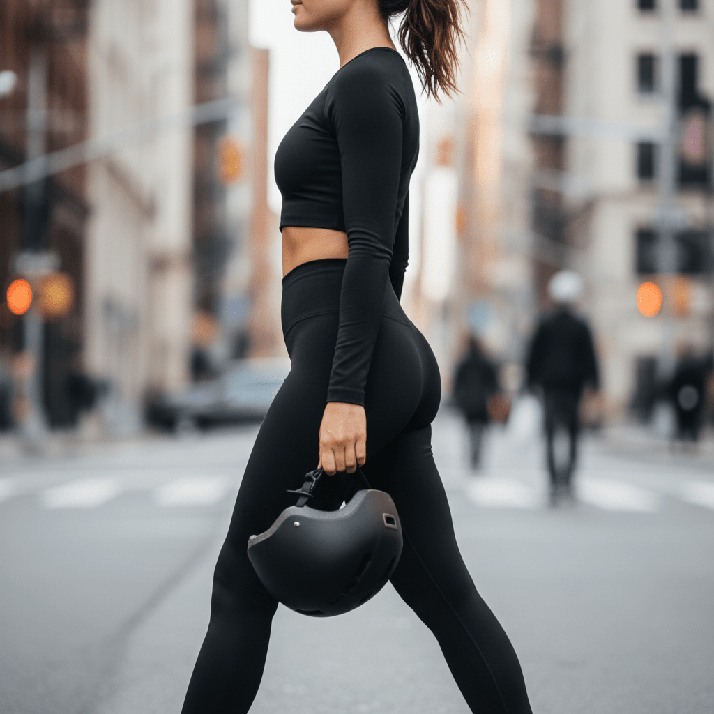High - Waisted Performance Leggings - Black Print | LUMA - Luma