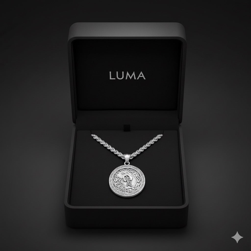 LUMA DragonForge Steel Pendant - Luma
