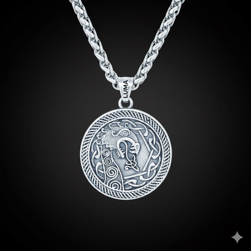 LUMA DragonForge Steel Pendant - Luma