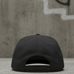 Rider Snapback Cap - Minimal Monogram Biker Hat - Luma