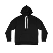 LUMA Rider hoodie front flat lay on white background