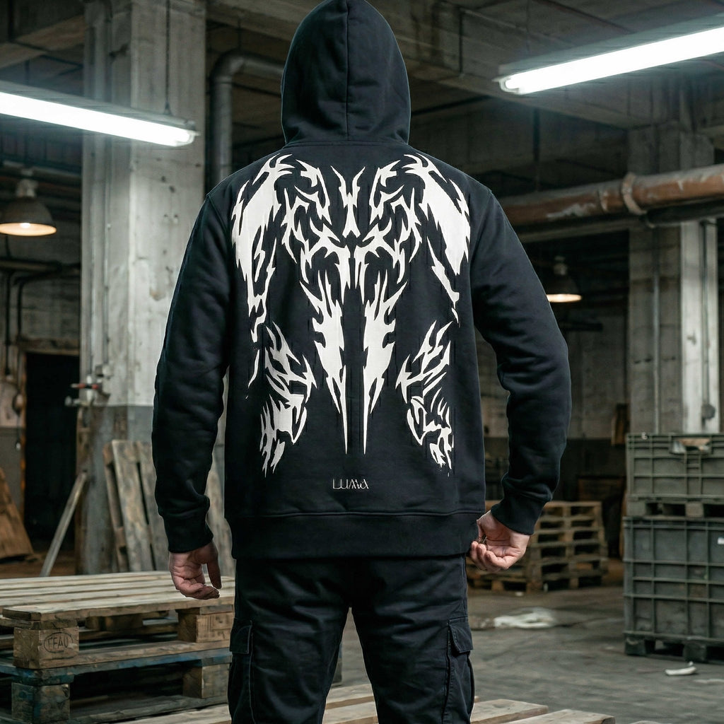 LUMA Rider Hoodie - Premium Graphic Streetwear Edition - Luma
