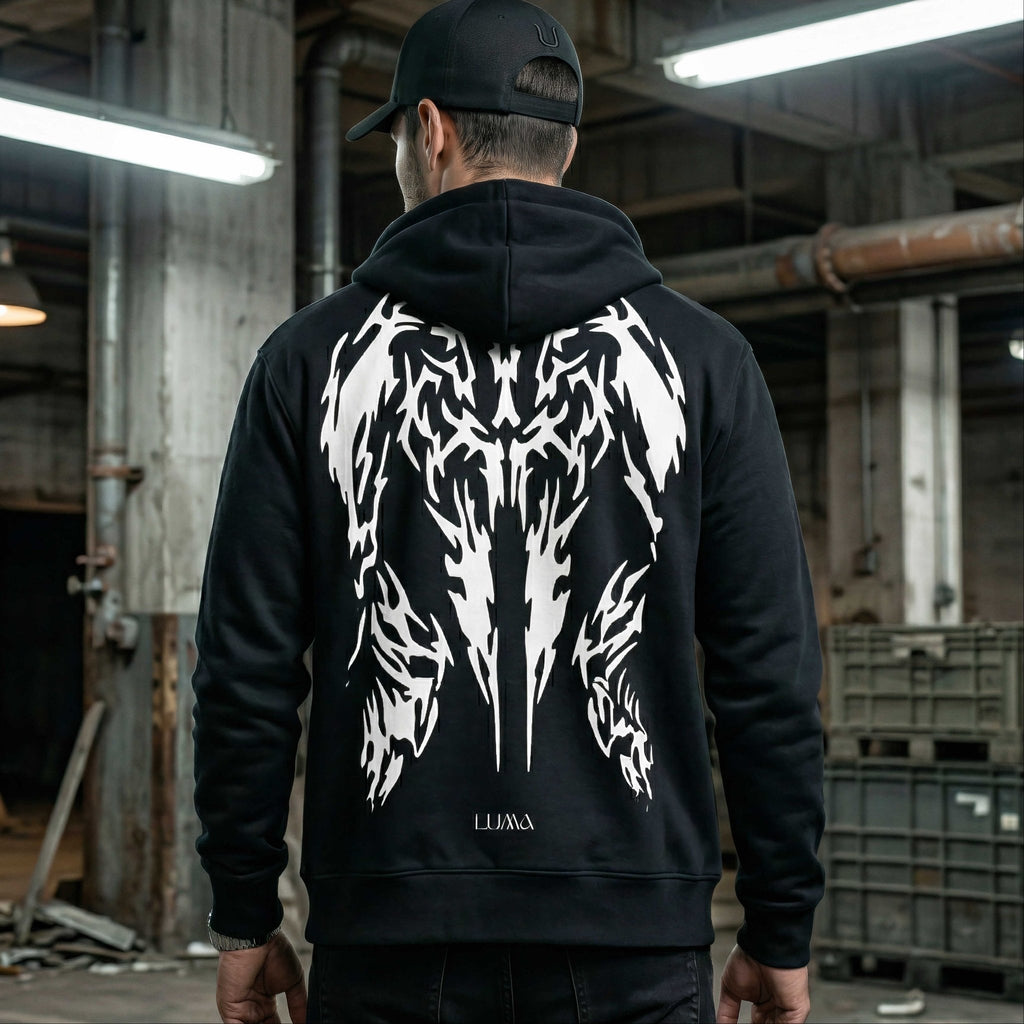 LUMA Rider Hoodie - Premium Graphic Streetwear Edition - Luma