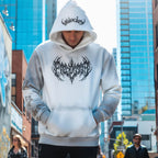 Gothic Washed Oversized Hoodie | Grunge Streetwear - Luma
